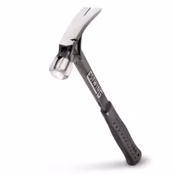 ESTWING Ultra Series Hammer - 19 oz Rip Claw Framer with Smooth Face & Shock Reduction Grip - EB-19S Blue