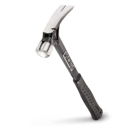 ESTWING Ultra Series Hammer - 19 oz Rip Claw Framer with Smooth Face & Shock Reduction Grip - EB-19S Blue