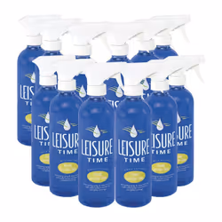LEISURE TIME S12 Instant Cartridge Cleaner for Spas and Hot Tubs 1Pint 12Pack Blue
