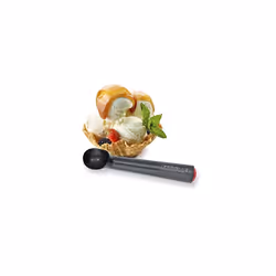 Zeroll 1030-ZT Zerolon Hardcoat Anodized Commercial Ice Cream Unique Liquid Filled Heat Conductive Handle Easy Release 60 Sco ...