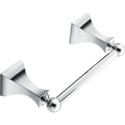 Moen DN8308CH Retreat Collection Double Post Pivoting Toilet Paper Holder  Chrome