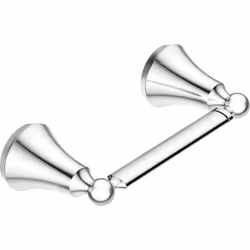 Moen YB5208CH Wynford Double Post Pivoting Toilet Paper Holder Chrome