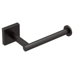 Moen BP1808BL Triva SinglePost Toilet Paper Holder  Matte Black