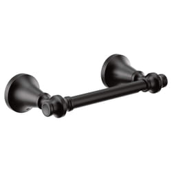 Moen YB0508BL Colinet Traditional Pivoting Toilet Paper Holder  Matte Black