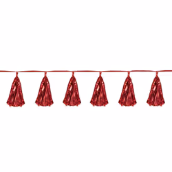 Beistle 59927-R, Garland, Red, 1 pc(s)