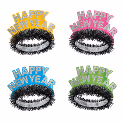 Beistle 88313-50, Fancy dress tiara, Assorted colours, 1 pc(s)