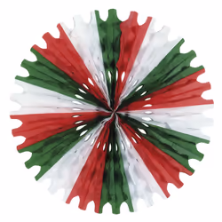 Beistle 55293-RWG, Red, White, Green, 1 pc(s)