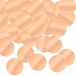 Beistle 53800RSEGD, Gold, Rose gold, 1 pc(s)