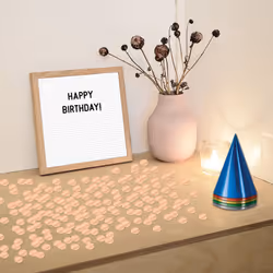 Beistle 53800RSEGD Powder & Confetti
