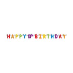 Beistle 59859-13 party decoration Bunting banner