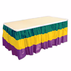 Beistle 52170-GGP, Tableware, Gold, Green, Purple, Yellow, 1 pc(s)