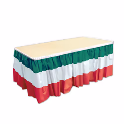 Beistle 52170-RWG, Tableware, Red, White, Green, 1 pc(s)