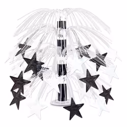 Beistle 50553-BKW, Spray centerpiece, White, Black, 1 pc(s)