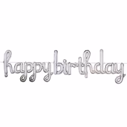 Beistle 56049-S, Bunting banner, Silver, 1 pc(s)