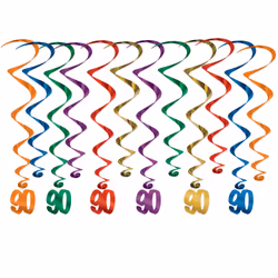 Beistle 53560-90, Assorted colours, 12 pc(s)