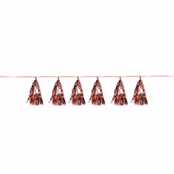 Beistle 59927RSEGD, Garland, Gold, Rose gold, 1 pc(s)