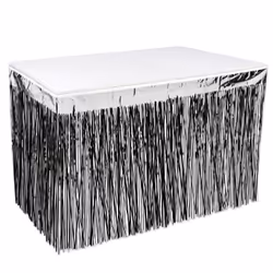 Beistle 55041-BKS, Tableware, Silver, Black, 1 pc(s)