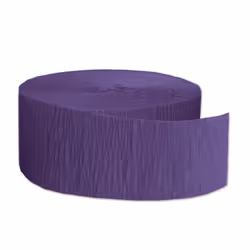 Beistle 55336-PL, Party streamers, Purple, 1 pc(s)