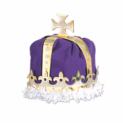 Beistle 66109-PL, Fancy dress hat, Red, Purple, 1 pc(s)