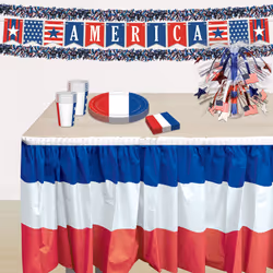 Beistle 50281-RWB party decoration Garland