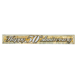Beistle 50888-GD party decoration Bunting banner