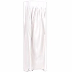 Beistle 50950-W, Tableware, White, 1 pc(s)