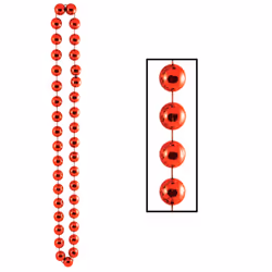 Beistle 50246-R, Fancy dress beads, Red, 1 pc(s)