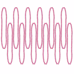 Beistle 50570-C, Fancy dress beads, 12 pc(s)