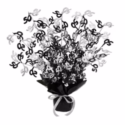 Beistle 57930-50, Spray centerpiece, Black, 1 pc(s)