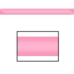 Beistle 54165-P, Party streamers, Pink, 1 pc(s)