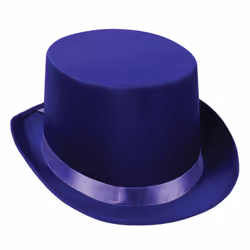 Beistle 60839-PL, Fancy dress hat, Purple, 1 pc(s)