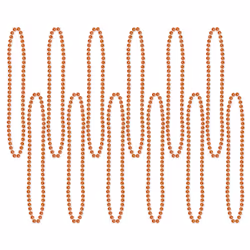 Beistle 50570KO, Fancy dress beads, Orange, 1 pc(s)
