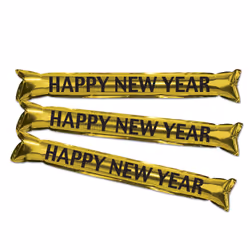 Beistle 80161-BKGD, Party horn, Gold, Black, 2 pc(s)
