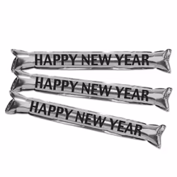 Beistle 80161-BKS, Party horn, Silver, Black, 2 pc(s)