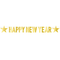 Beistle 80495-GD party decoration Bunting banner