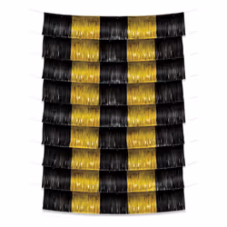 Beistle 53988-BKGD, Gold, Black, 9 pc(s)
