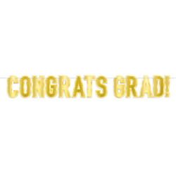 Beistle 56004-GD party decoration Bunting banner