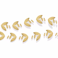 Beistle 56017-GD, Garland, Gold, 1 pc(s)