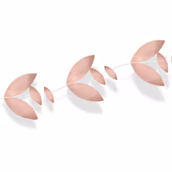 Beistle 56017RSEGD party decoration Garland