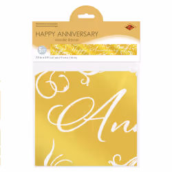 Beistle 56207-GD party decoration Bunting banner