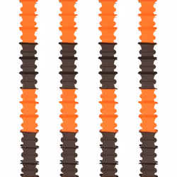 Beistle 56250-OB, Orange, Black, 4 pc(s)