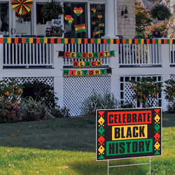 Beistle 55628BKRGY party decoration Garland