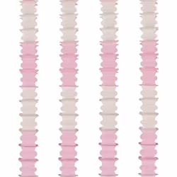 Beistle 56250-PW, White, Pink, 4 pc(s)