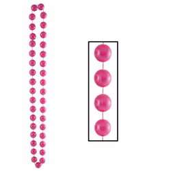 Beistle 50247-PRLP, Fancy dress beads, Pink, 1 pc(s)