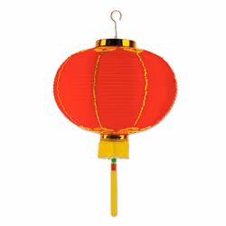 Beistle 50678-8, Red, Gold, 1 pc(s)