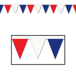 Beistle 50702-RWB party decoration Bunting banner