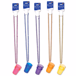 Beistle 50778-ASST, Fancy dress beads, Assorted colours, 1 pc(s)