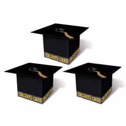 Beistle 54124-BK, Black, 3 pc(s)