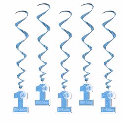 Beistle 57620-B, Blue, 5 pc(s)