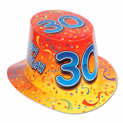 Beistle 66211-30, Fancy dress hat, 1 pc(s)